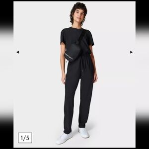 SWEATY BETTY Explorer jumpsuit size small black